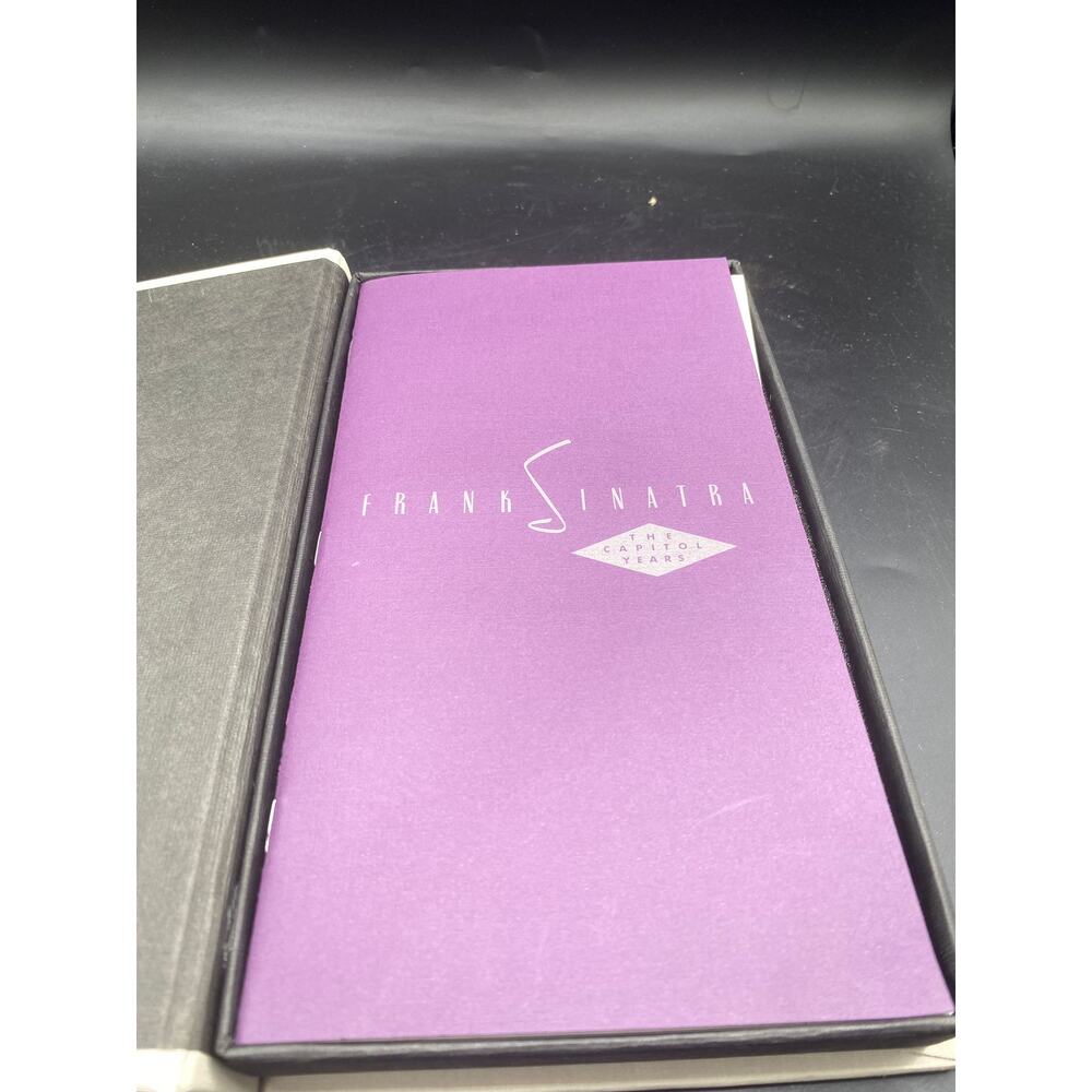 Vtg Frank Sinatra The Capitol Years 3 Cassette Box Set Deluxe Limited Edition - Picture 3 of 3